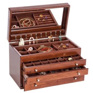 Classic Wooden Jewelry Box